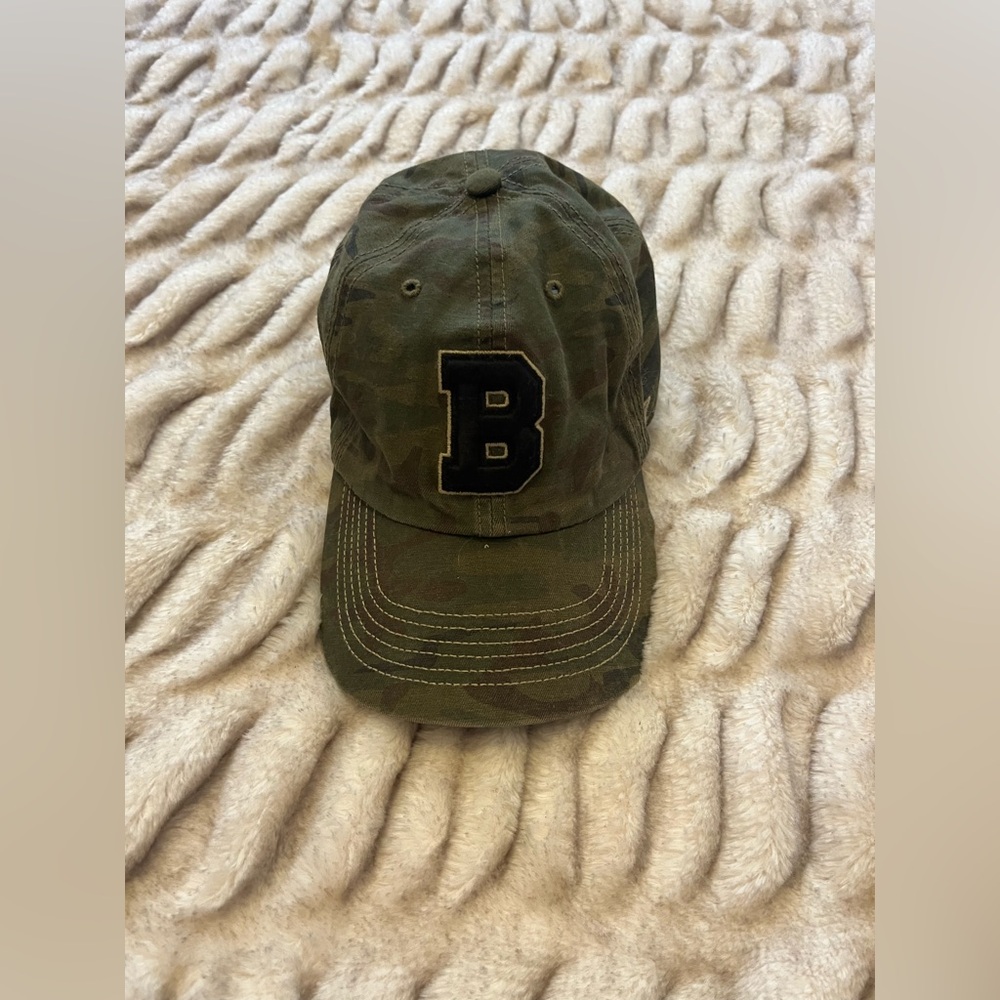 47 Brand Green Came Cap with Boston Logo